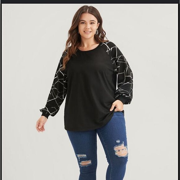 NWT BLOOMCHIC BLOUSE - Picture 1 of 7